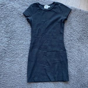 PRINCESS POLLY ORGANIC CLASSIC MINI DRESS BLACK